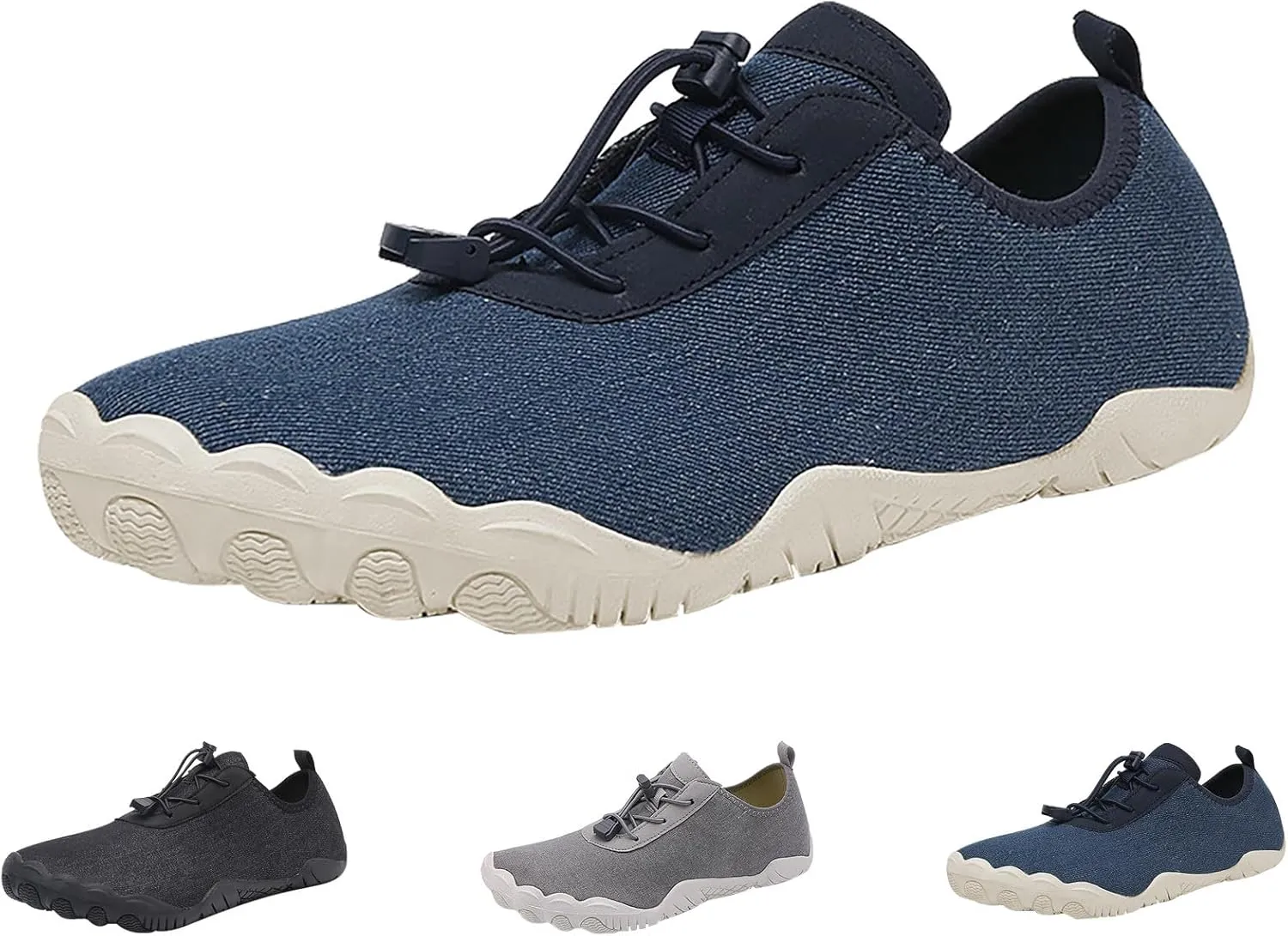 Adult Water Shoes Men Size 10.5 Non Slip Athletic Footwear Wide Toe Water Hiking Shoes for Men Cute Water Shoes for Women Aqua Sports Outdoor Shoes Aqua Socks for Swim Beach Pool Surf Yoga