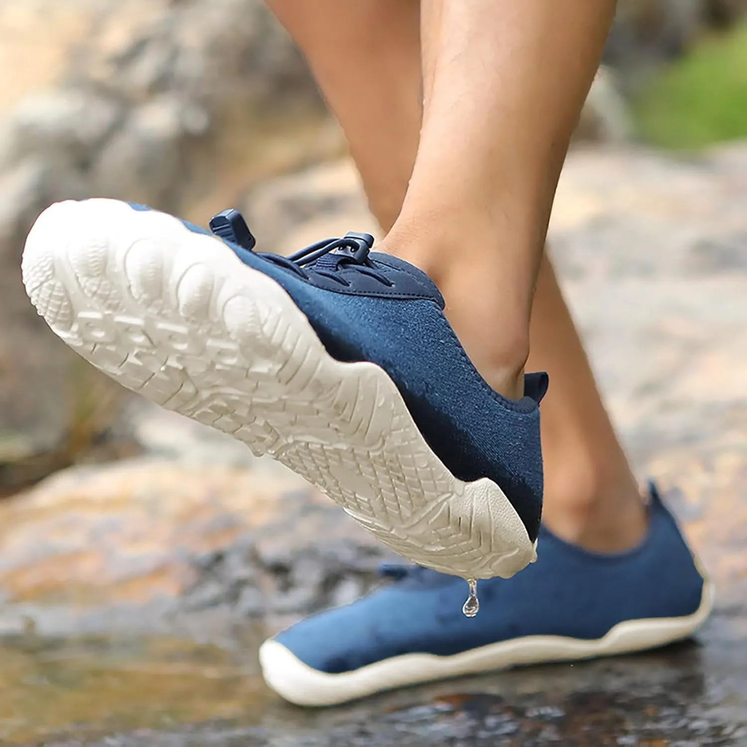 Adult Water Shoes Men Size 10.5 Non Slip Athletic Footwear Wide Toe Water Hiking Shoes for Men Cute Water Shoes for Women Aqua Sports Outdoor Shoes Aqua Socks for Swim Beach Pool Surf Yoga