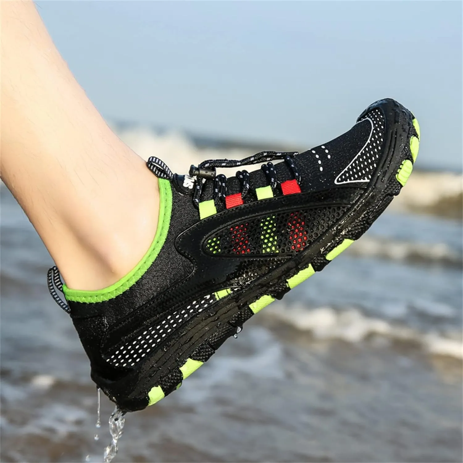 Adult Water Shoes Men Size 10.5 Quick Dry Aqua Sock Hiking Water Shoe Quick Dry Shoes Swimming Hiking Boating Sailing