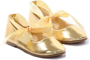 Ballerina Ribbon Tie Rubber Shoes Cinderella Flats Toddler Party