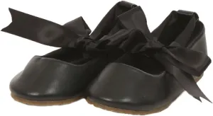 Ballerina Ribbon Tie Rubber Shoes Cinderella Flats Toddler Party