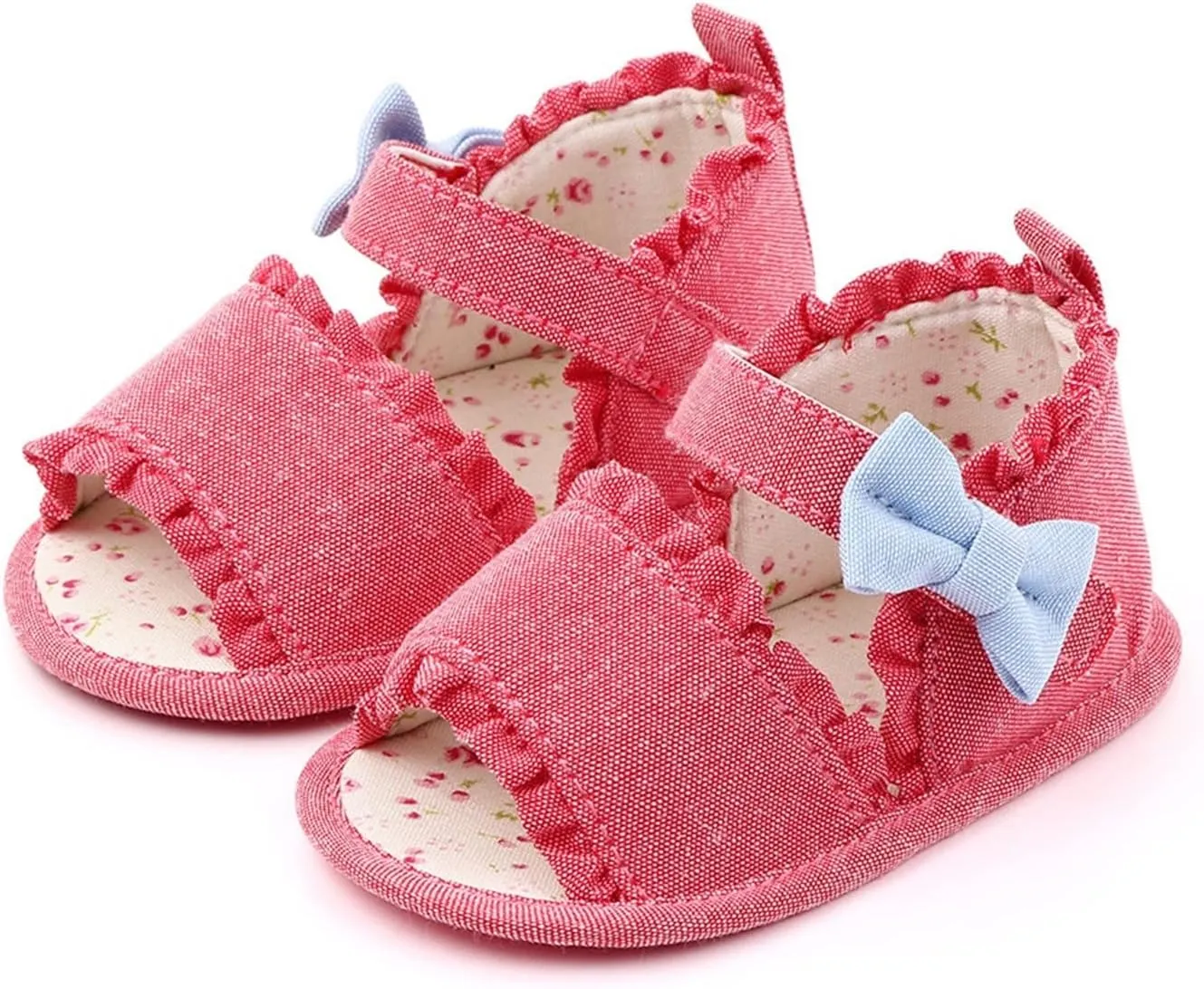 Ballerina Shoes for Babies Infant Girls Sandals Baby Newborn Casual Sneakers Cute Colorful Bow Sandals for Children