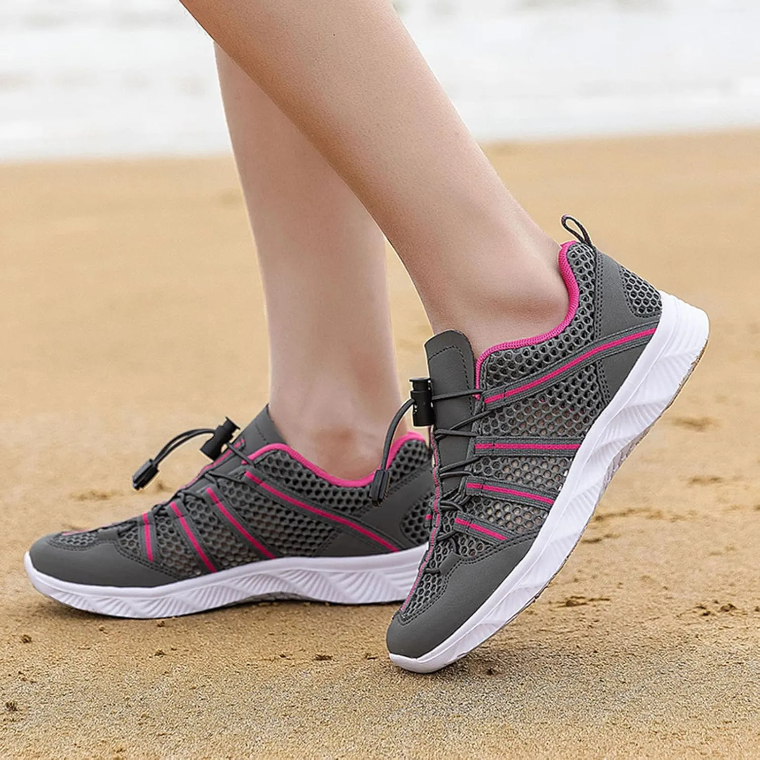 Barefoot Aqua Shoes Water Shoes for Women Men Quick Dry Beach Swim Pool Surf Hiking Kayaking Yoga Outdoor Sports Non Slip Footwear