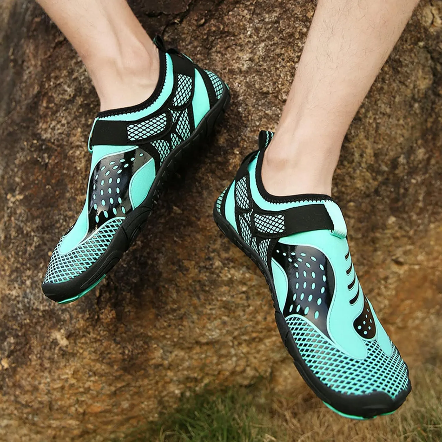 Barefoot Quick Dry Water Shoes for Men Women Aqua Swim Beach Pool Surf Hiking Kayaking Diving Yoga Outdoor Sports Lightweight Design