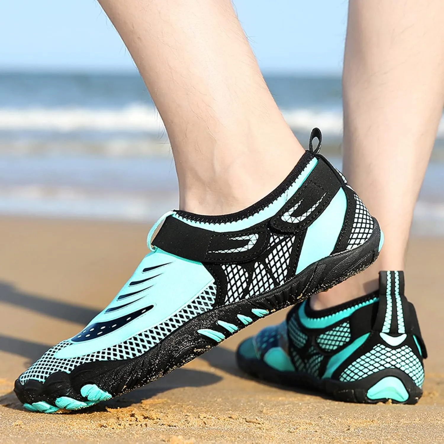 Barefoot Quick Dry Water Shoes for Men Women Aqua Swim Beach Pool Surf Hiking Kayaking Diving Yoga Outdoor Sports Lightweight Design