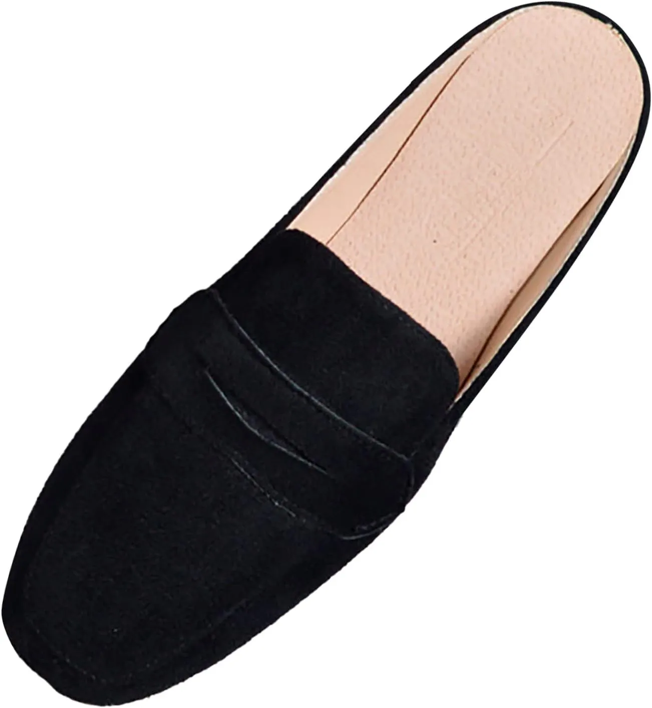 Black Flats for Women Dressy Ballet Flat Shoes Business Casual Loafers Flat Dress Shoes Comfortable Office Shoe