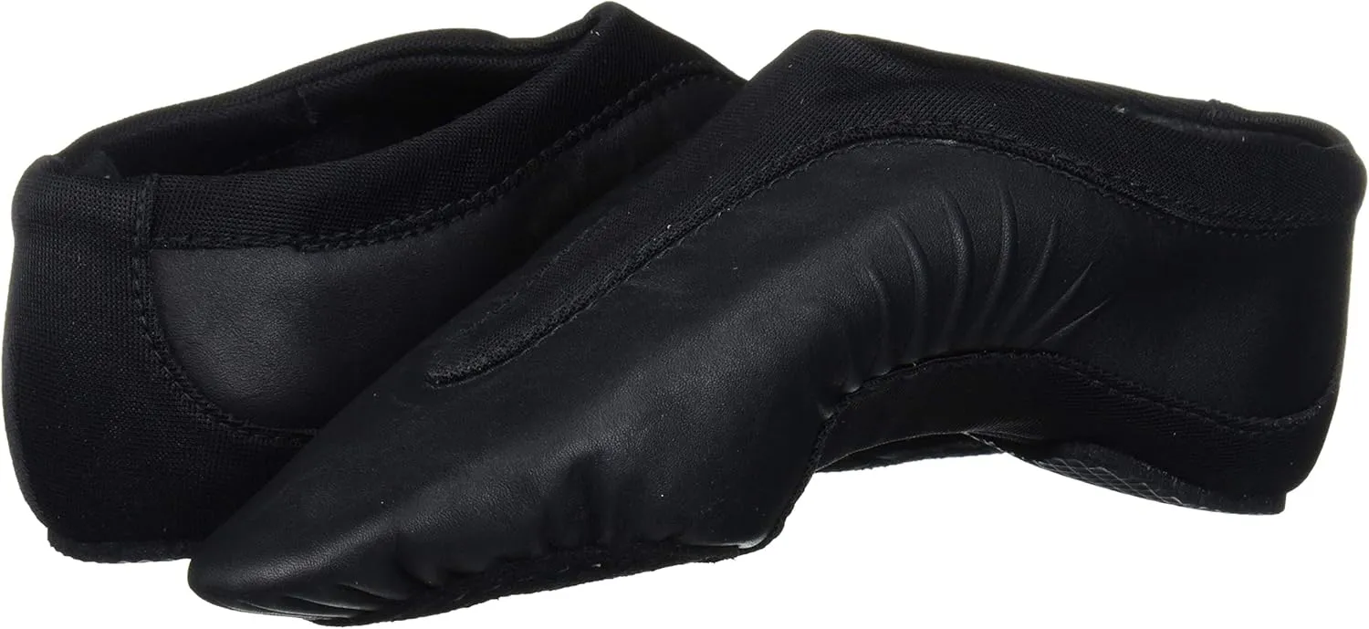 Bloch Dance Women's Pulse Leather and Neoprene Split Sole Jazz Shoe
