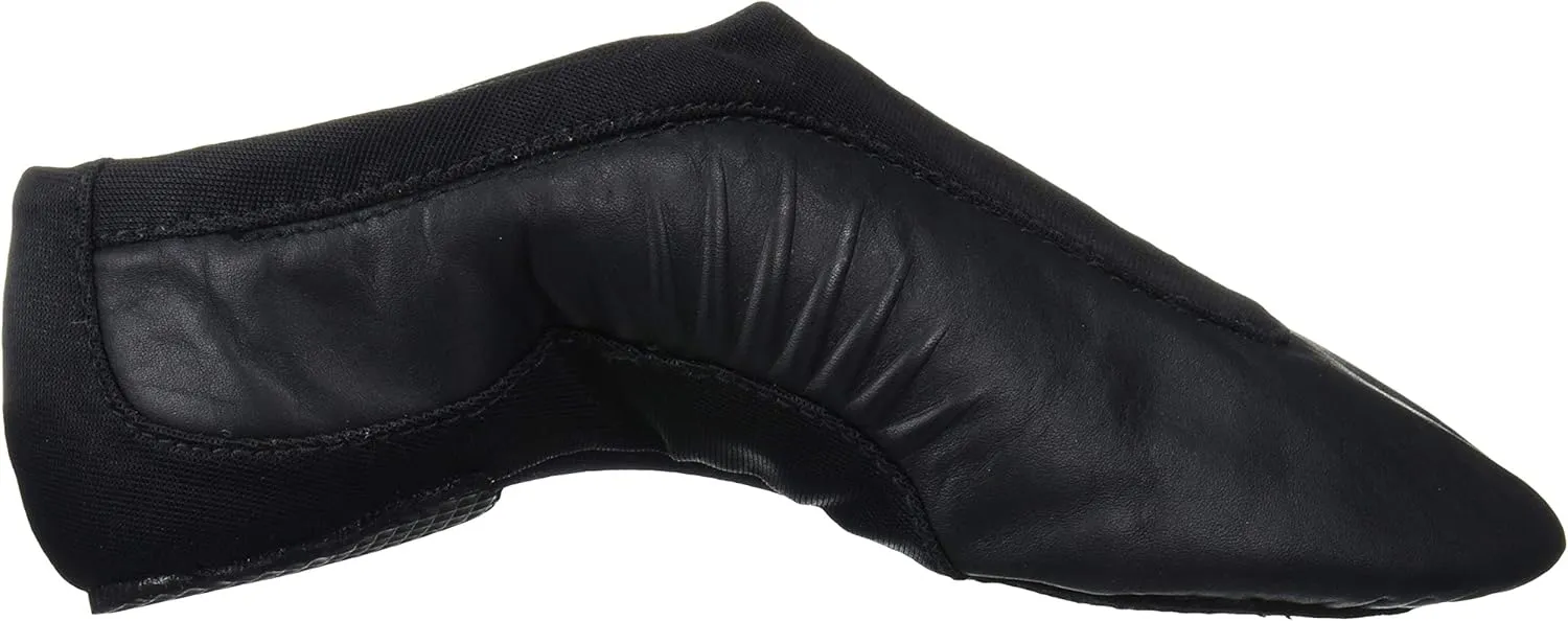 Bloch Dance Women's Pulse Leather and Neoprene Split Sole Jazz Shoe