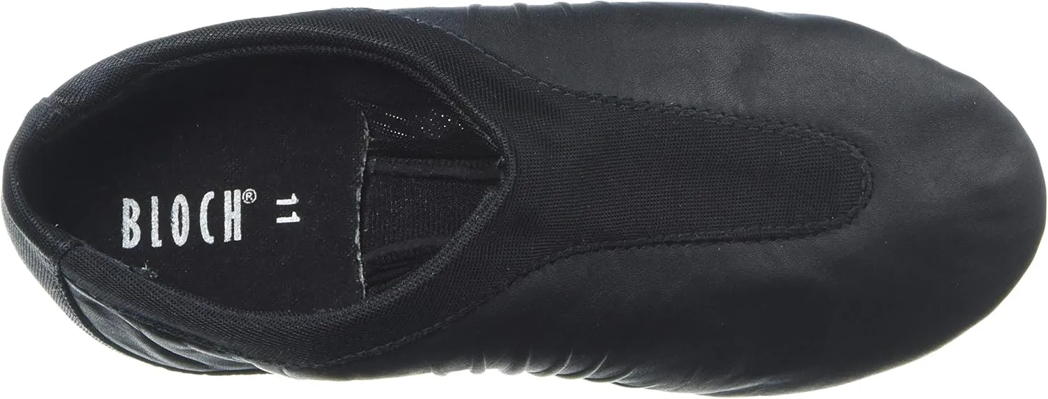 Bloch Dance Women's Pulse Leather and Neoprene Split Sole Jazz Shoe