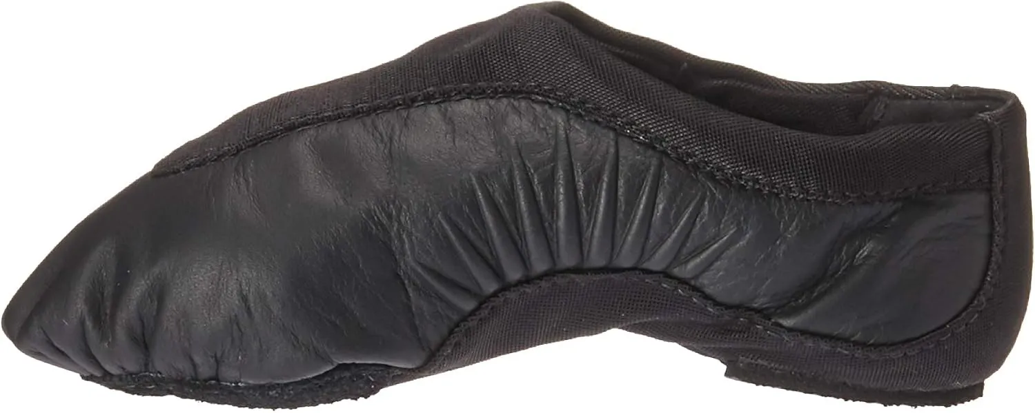 Bloch Dance Women's Pulse Leather and Neoprene Split Sole Jazz Shoe