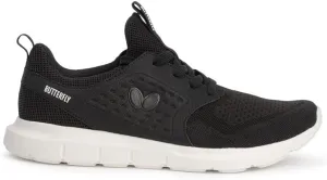 Butterfly Sunika Trainers – Comfortable Sneakers - Modern Lightweight Sneakers - Flexible Shoes - Soft Sole Cushioned Shoes – Casual Sneakers Men or Women - Black