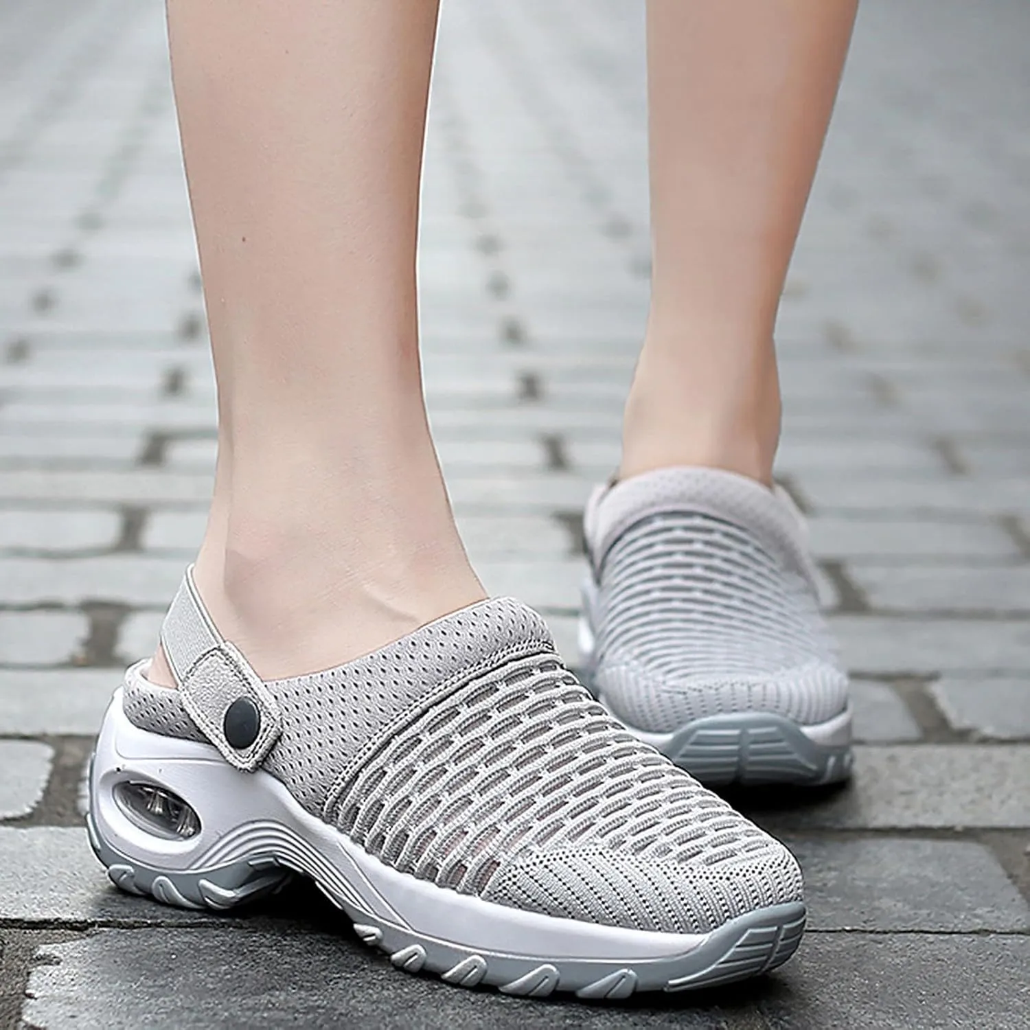 Cathalem Orthopedic Sneakers for Women Women's Orthopedic Breathable Soft Shoes Walking Slip on Diabetic Foam Shoes