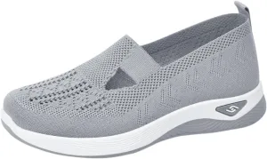 Cathalem Orthopedic Sneakers for Women Women's Orthopedic Breathable Soft Shoes Walking Slip on Diabetic Foam Shoes