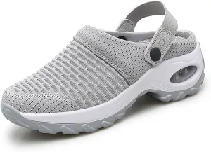 Cathalem Orthopedic Sneakers for Women Women's Orthopedic Breathable Soft Shoes Walking Slip on Diabetic Foam Shoes