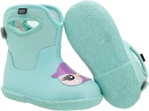 CNSBOR Kids Rain Boots for Toddler Girls Boys Seamless Rubber Boots Waterproof Boots for Kids Lightweight Unisex-Child Handle It Rain Boots Kids