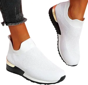 Comfy - Elegant Orthopedic & Extremely Soft Shoes Women Slip On Trainers Sneakers Pumps Ladies Breathable Comfy Loafers