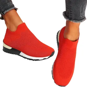 Comfy - Elegant Orthopedic & Extremely Soft Shoes Women Slip On Trainers Sneakers Pumps Ladies Breathable Comfy Loafers