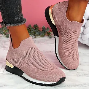 Comfy - Elegant Orthopedic & Extremely Soft Shoes Women Slip On Trainers Sneakers Pumps Ladies Breathable Comfy Loafers