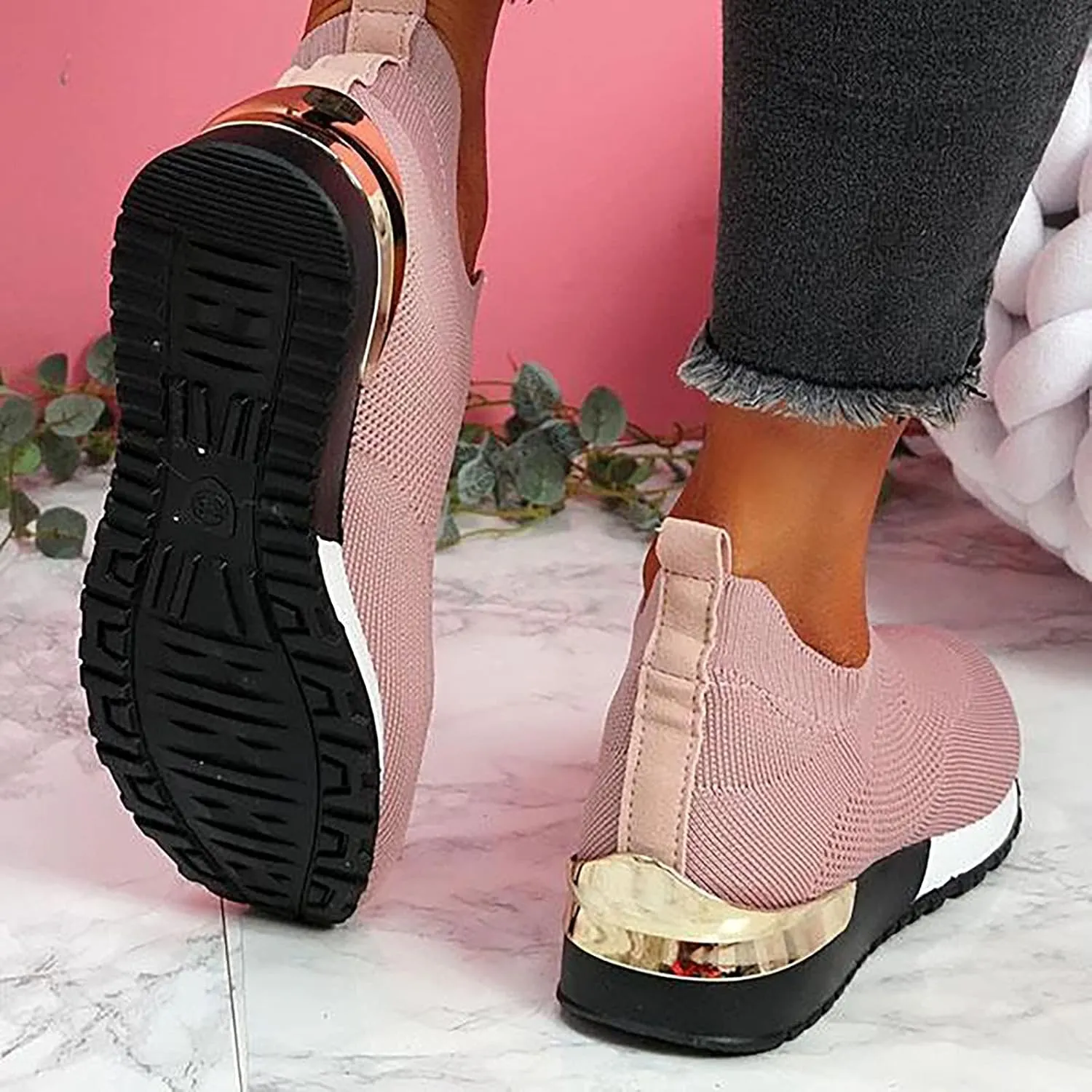 Comfy - Elegant Orthopedic & Extremely Soft Shoes Women Slip On Trainers Sneakers Pumps Ladies Breathable Comfy Loafers