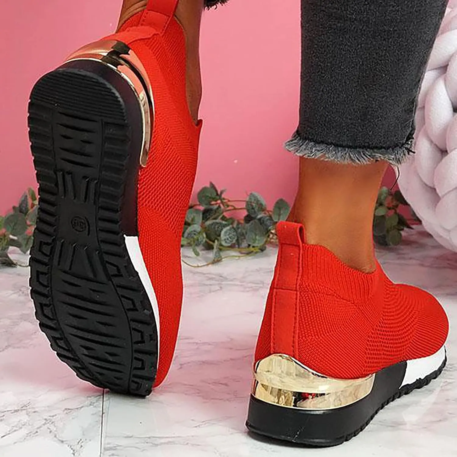 Comfy - Elegant Orthopedic & Extremely Soft Shoes Women Slip On Trainers Sneakers Pumps Ladies Breathable Comfy Loafers