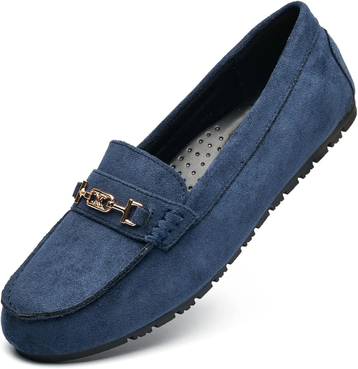 DeYashopin Women's Loafer Shoes Leisure Slip On Work Shoes Comfort Walking Flats