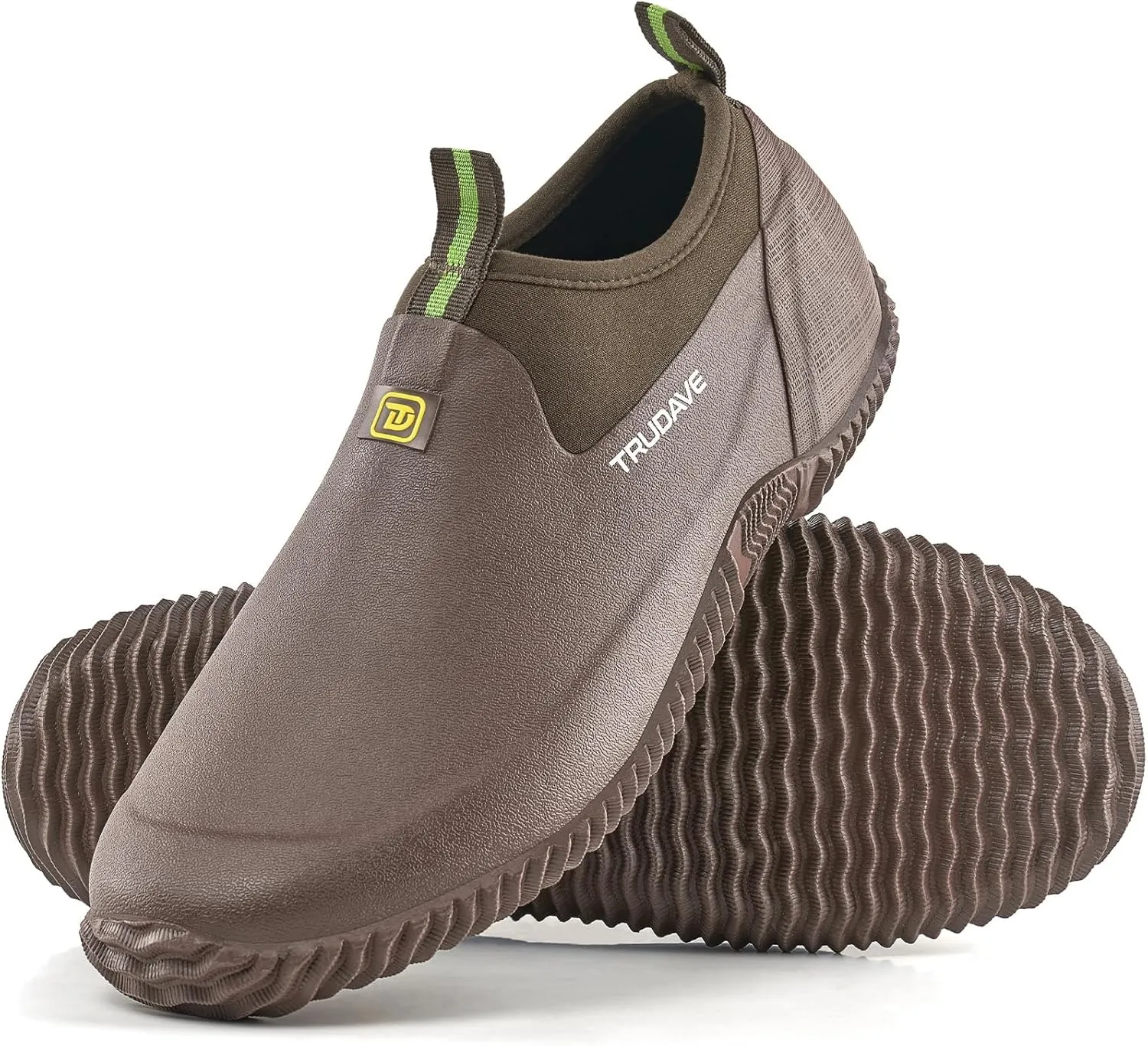 Garden Shoes for Men & Women, Waterproof Rubber Shoes with 4.5mm Neoprene, Womens Rain Boots for Gardening,Size 6-13
