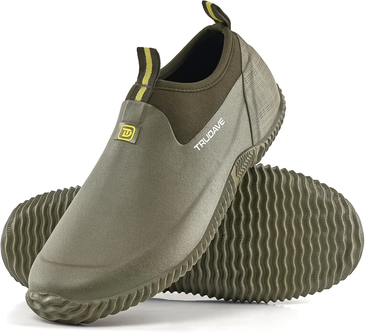 Garden Shoes for Men & Women, Waterproof Rubber Shoes with 4.5mm Neoprene, Womens Rain Boots for Gardening,Size 6-13