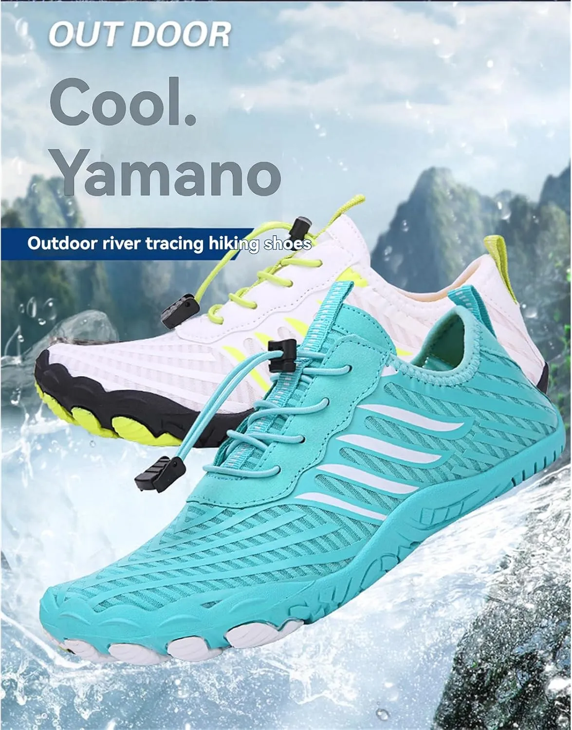Hiking Water Shoes with Arch Support for Women Walking Barefoot Shoes Women Waterproof Quick-Dry Outdoor Athletic Running Sports for Swim Pool Beach Surf Walk Water Yoga River Lake Hiking