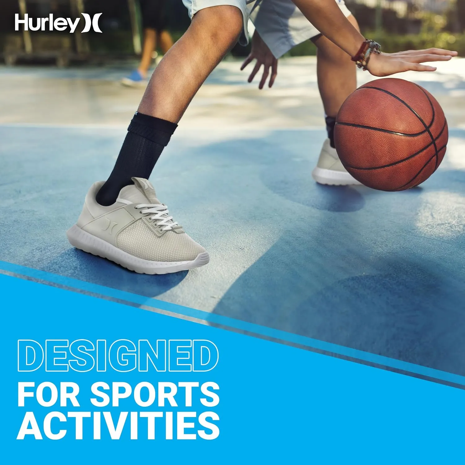 Hurley Kiwi Kids Sneakers - Versatile Sports and Running Shoes for Kids, Girls and Boys Sneaker Shoes, Durable Sports Shoes for Boys and Girls- Rubber Shoes for Children