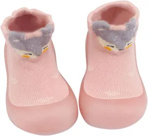 JINCAIHONG Babys Walking Shoes with Soft Sole Newborns Floor Socks Non Slip Slippers Rubber Shoes for Infant