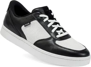 Kizik Oslo Retro-Modern Premium Leather with Mesh Panels Slip On Sneakers - Easy Slip-Ons | Casual Shoes for Men, Elderly | Stylish, Convenient and Orthopedic Shoes for Everyday and Travel