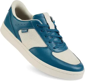 Kizik Oslo Retro-Modern Premium Leather with Mesh Panels Slip On Sneakers - Easy Slip-Ons | Casual Shoes for Men, Elderly | Stylish, Convenient and Orthopedic Shoes for Everyday and Travel