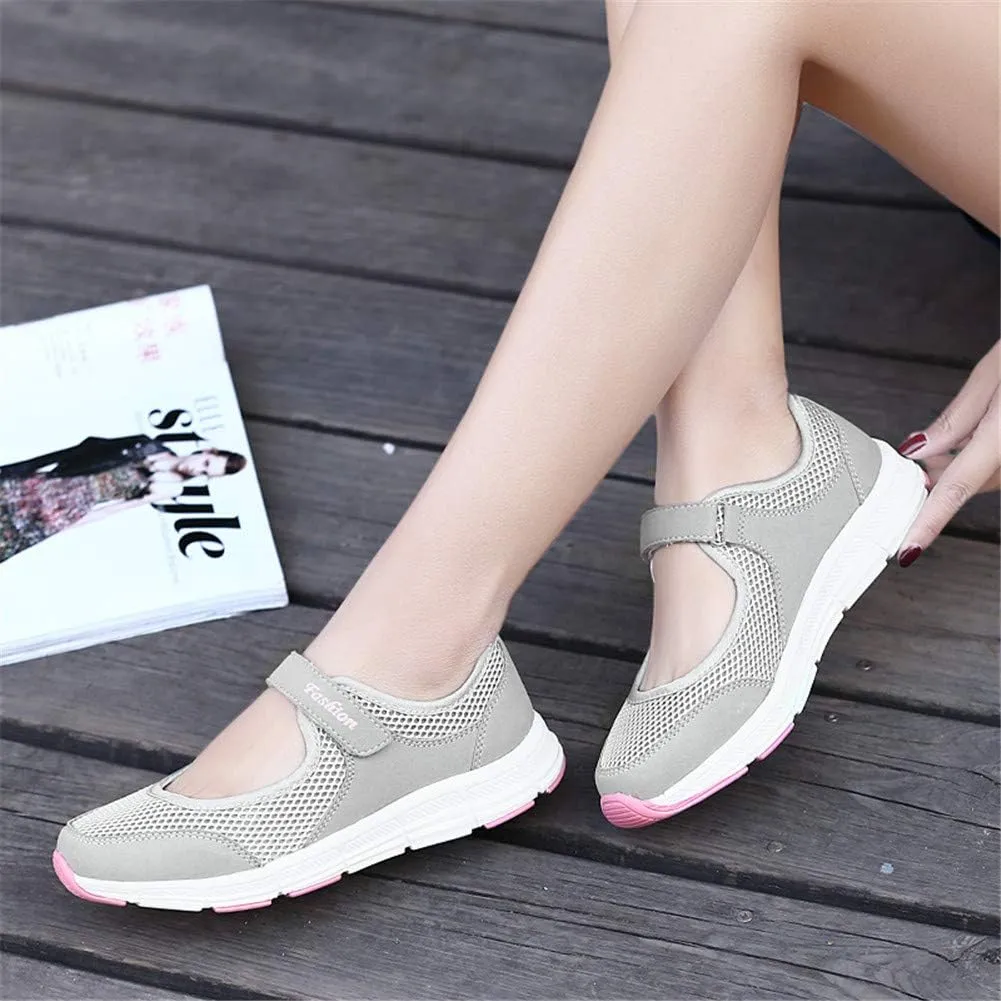 LEADER SHOW Women's Mary Jane Sneakers Lightweight Comfortable Lady Flats Walking Loafers Nursing Shoes