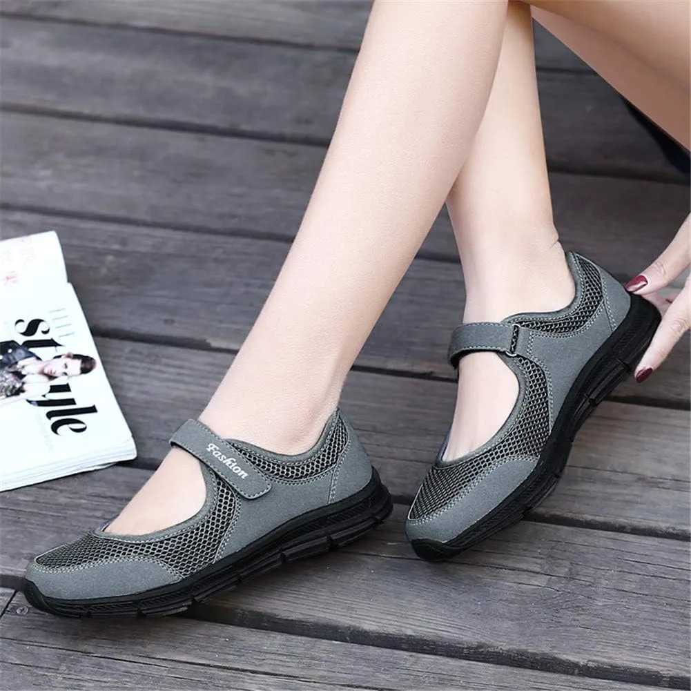 LEADER SHOW Women's Mary Jane Sneakers Lightweight Comfortable Lady Flats Walking Loafers Nursing Shoes