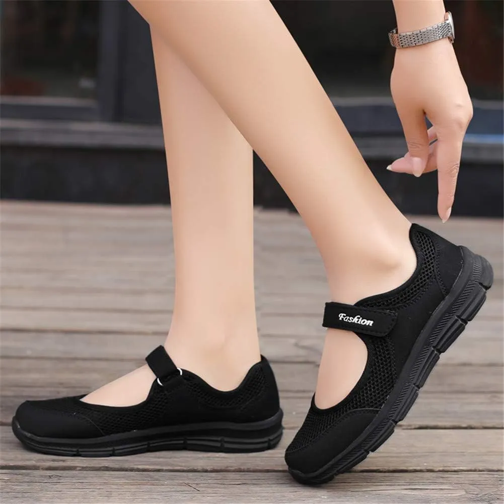 LEADER SHOW Women's Mary Jane Sneakers Lightweight Comfortable Lady Flats Walking Loafers Nursing Shoes