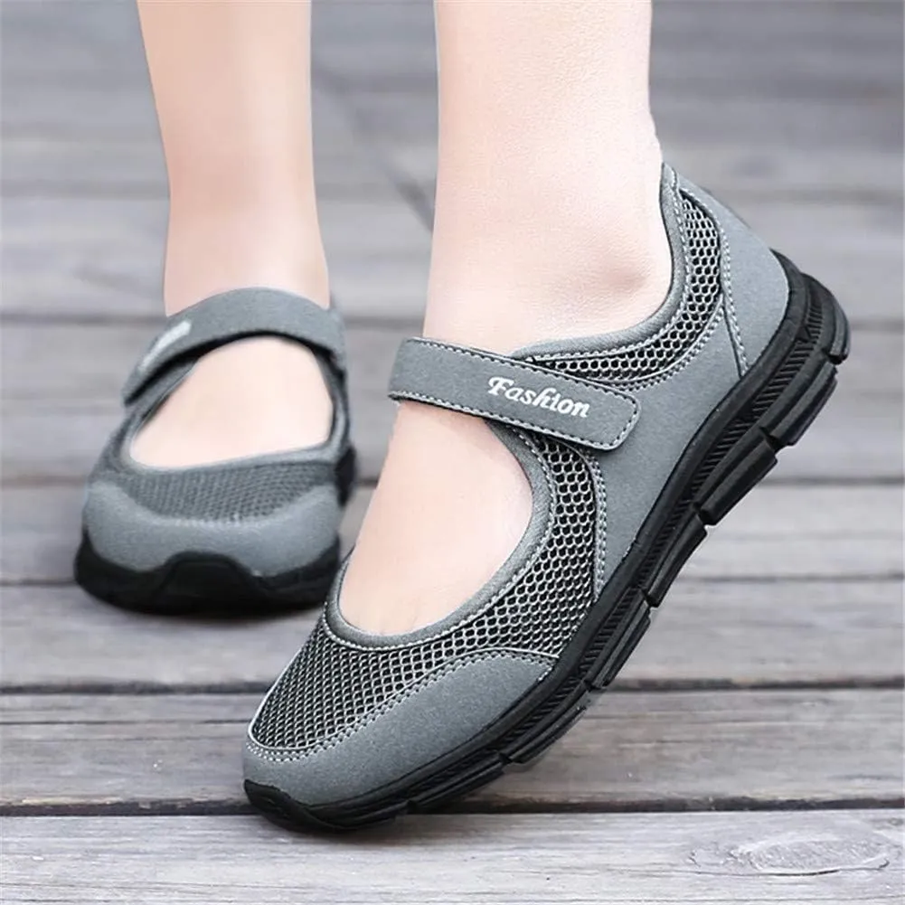 LEADER SHOW Women's Mary Jane Sneakers Lightweight Comfortable Lady Flats Walking Loafers Nursing Shoes