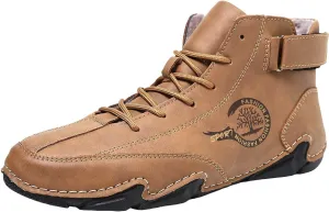 Lightweight Shoes Winter Pull On Outwear Fashionable Classic Short Boots PU Breathable Cool Boots