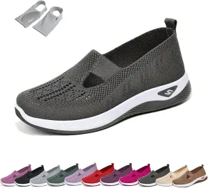LOSD Orthowalkway Womens Shoes, Women's Woven Orthopedic Breathable Soft Shoes Arch Support, Zapatos Ortopédicos para Mujer
