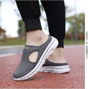 Meaboots Sandals,Meaboots Men's Comfort Breathable Support Sports Sandals Arch Support Sandals Casual Hollow-Out Orthopedic Mesh Sandals Non Slip Thick Couple Beach Sandals