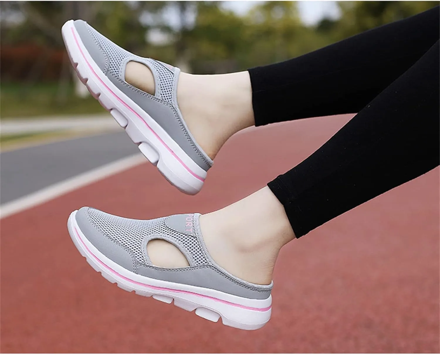 Meaboots Sandals,Meaboots Men's Comfort Breathable Support Sports Sandals Arch Support Sandals Casual Hollow-Out Orthopedic Mesh Sandals Non Slip Thick Couple Beach Sandals