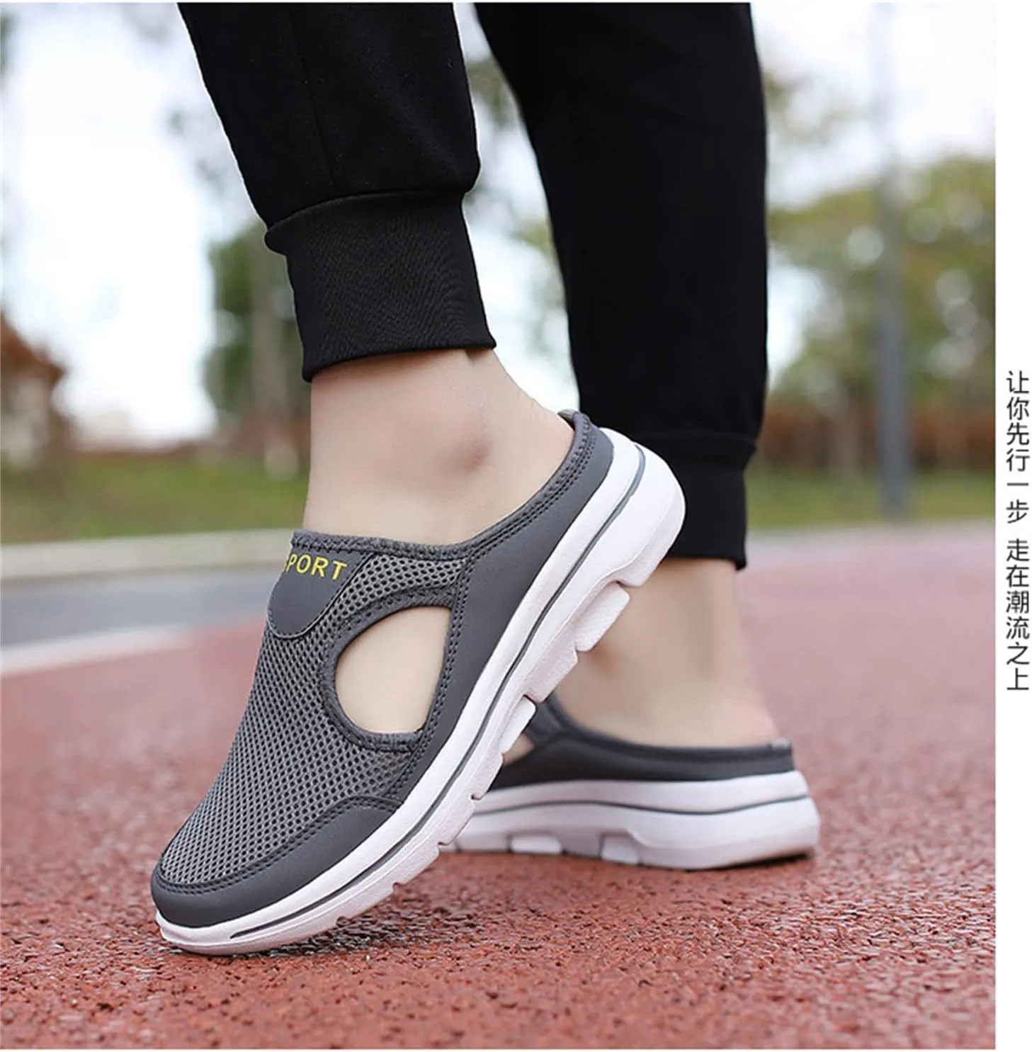 Meaboots Sandals,Meaboots Men's Comfort Breathable Support Sports Sandals Arch Support Sandals Casual Hollow-Out Orthopedic Mesh Sandals Non Slip Thick Couple Beach Sandals