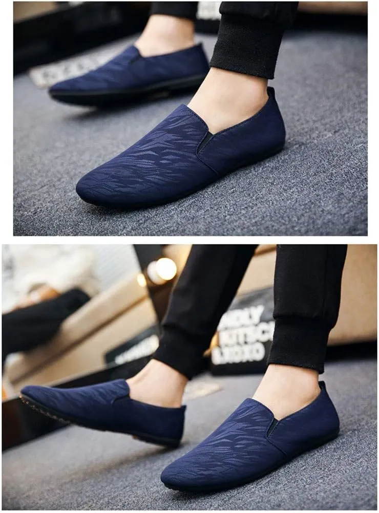 Men's Casual Dress Sneakers England Men's Fashion Shoes Summer Casual Retro Shoes Lazy