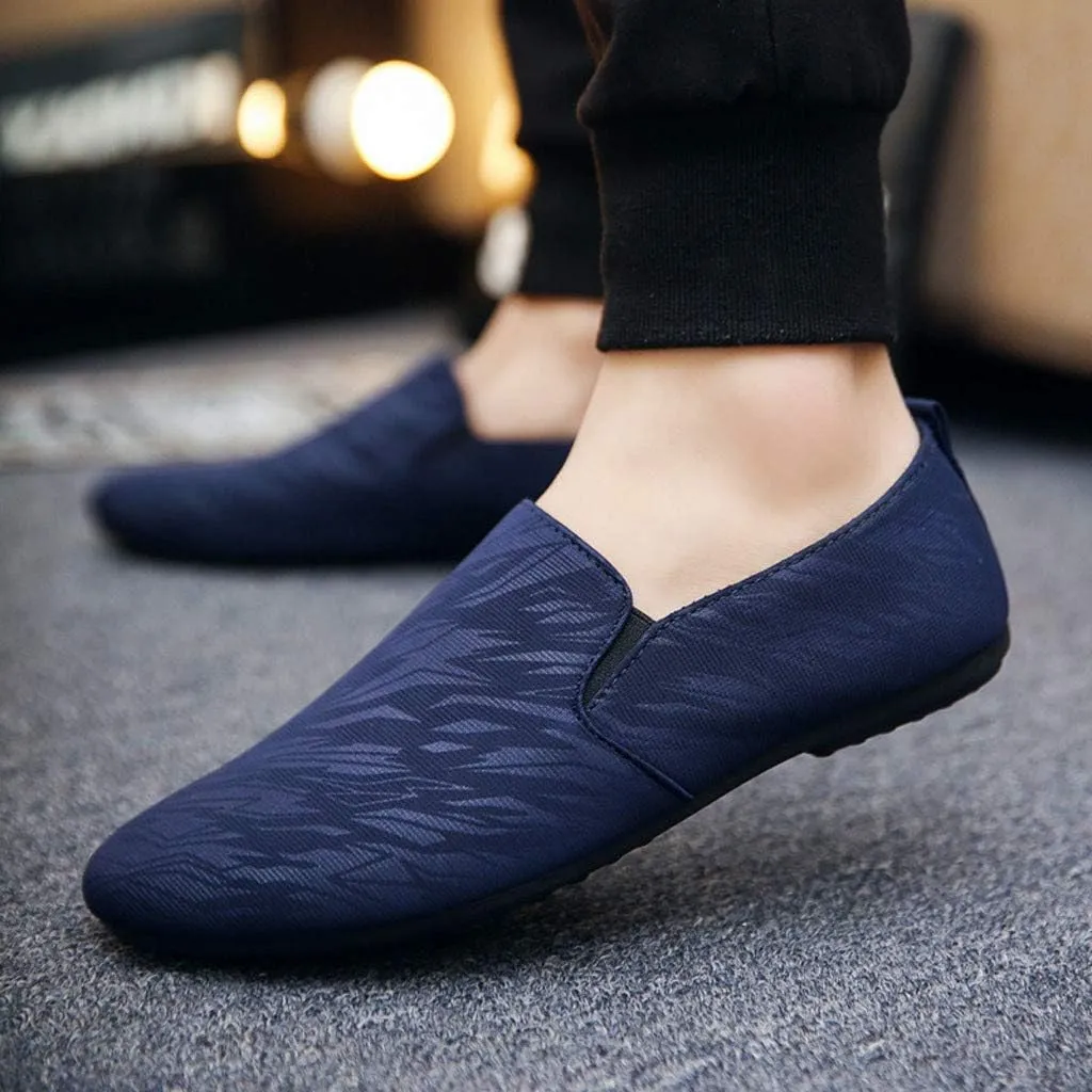 Men's Casual Dress Sneakers England Men's Fashion Shoes Summer Casual Retro Shoes Lazy