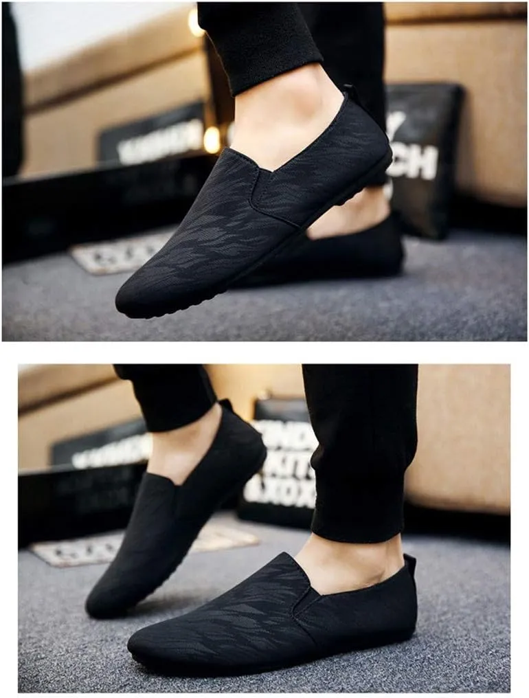 Men's Casual Dress Sneakers England Men's Fashion Shoes Summer Casual Retro Shoes Lazy