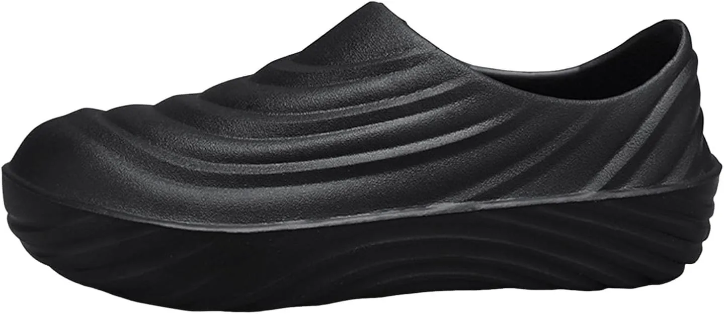 Men's Casual Dress Sneakers Men's and Work Shoes with Closure Toe Lightweight and Wear Solid Color Casual Shoes for