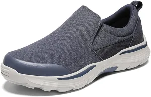 Men's Fashion Casual Canvas Shoes Breathable Anti-Slip Soft Sole Walking Shoes mesh Shoes