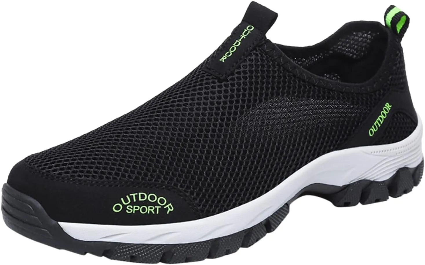 Men's Fashion Sneakers Fashion Spring and Summer Men Sports Shoes Flat Bottom Non Slip Outdoor Hiking Shoes Mesh