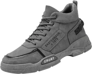 Men's Fashion Sneakers Men Shoes Casual Men Shoes in and Winter Warm Work Clothes Casual