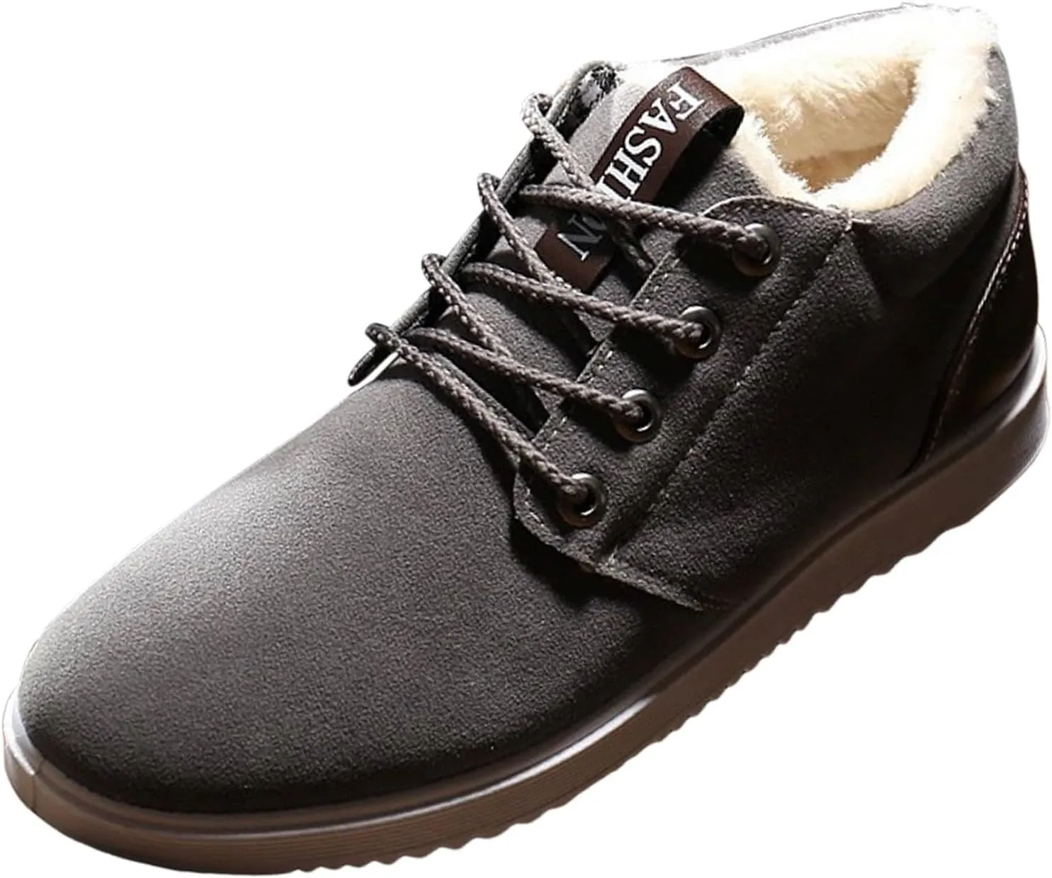 Men's Fashion Sneakers New Winter Men's Snow Boots Cotton Shoes Velvet Thickening Warm Casual Hiking Boots
