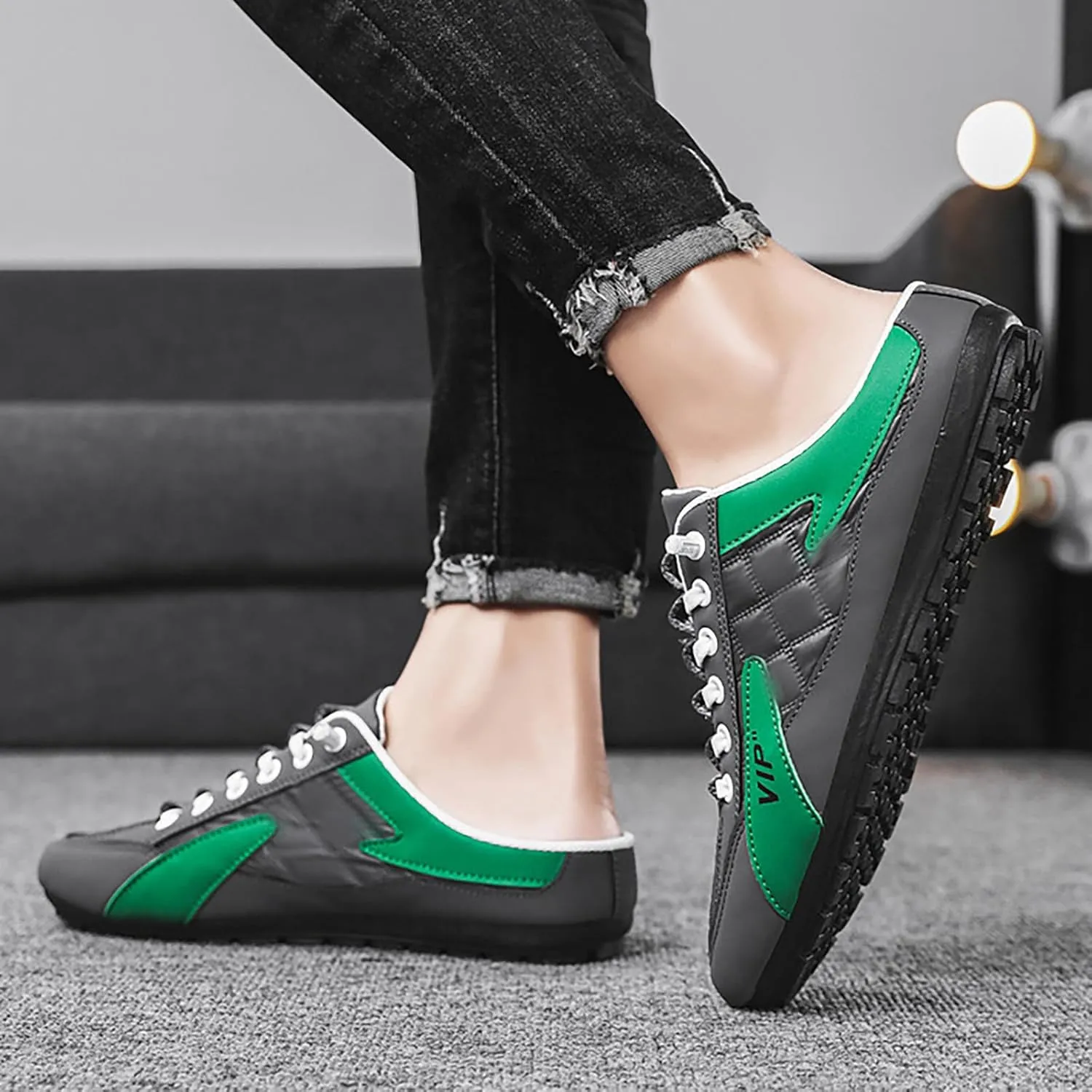 Mens Slip On 2023 Men's New Spring and Fisherman's Shoes Slip On Shoes